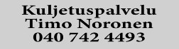 Kuljetuspalvelu Timo Noronen logo